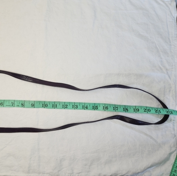 80s Croc Suede Leather Bucket Purse - Picture 14 of 14